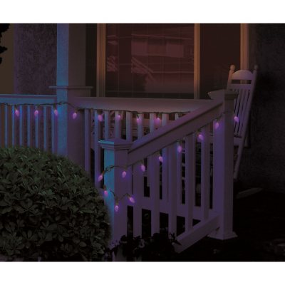 100 Count Purple LED C4 Halloween Lights - Sam s Club